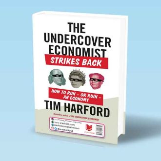 اقتصاددان مخفی دوباره حمله می کند تیم هارفورد محمد حسن صیادیان پشت جلد کتاب